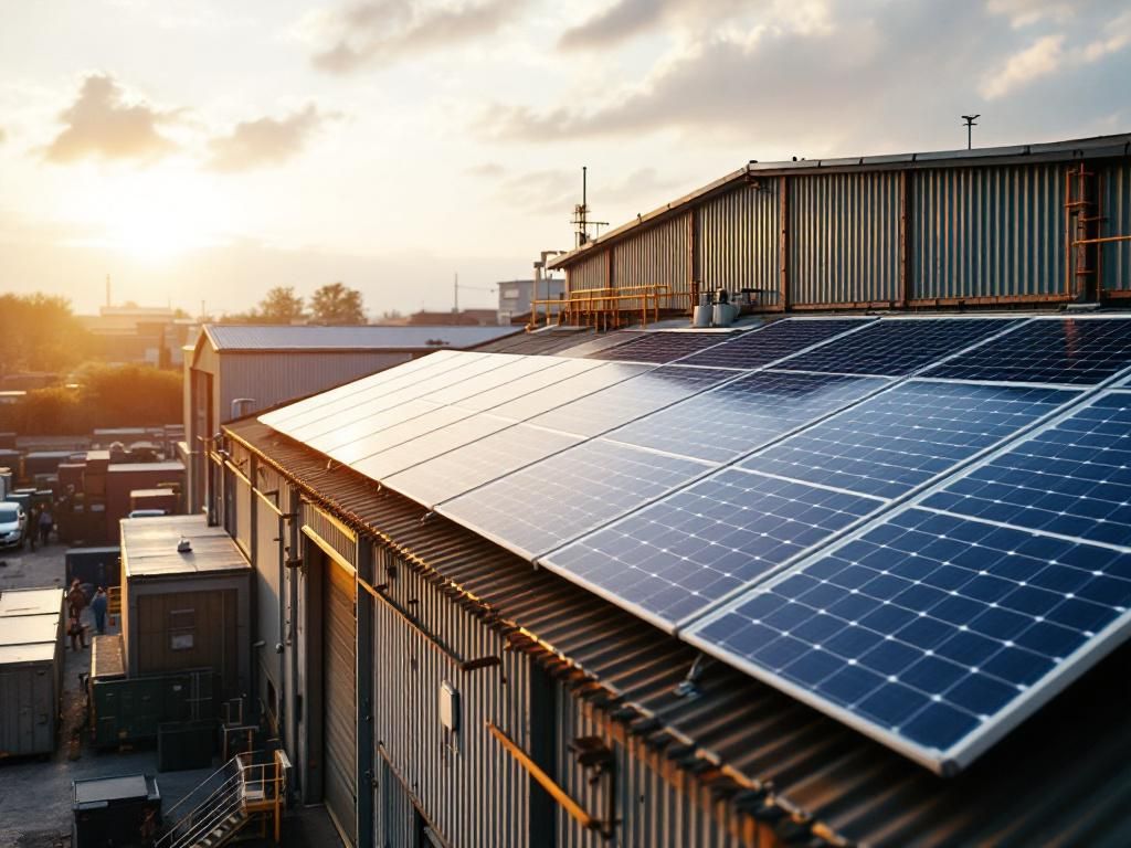 Instalación de placas solares en naves: El camino hacia un ROI realista y sostenible